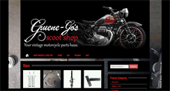 Desktop Screenshot of gruenegoscootshop.com