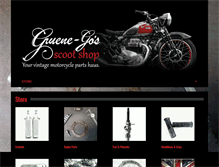 Tablet Screenshot of gruenegoscootshop.com